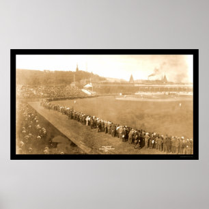 Pirates Giants Baseball Foto 1904 Poster