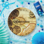 Pirates Gold Treasure Map Papieren Bordje (Feest)