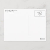 Pirates House Restaurant Savannah Georgia Briefkaart (Achterkant)