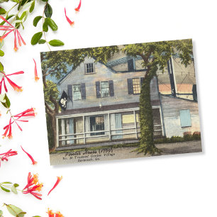 Pirates House Savannah GA vintage Briefkaart