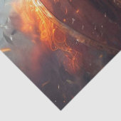 Pirates in a Duel Decoupage Tissue Paper Tissuepapier (Detail)