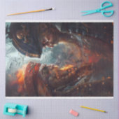 Pirates in a Duel Decoupage Tissue Paper Tissuepapier (Craft)