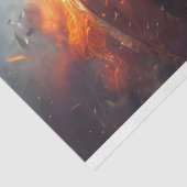 Pirates in a Duel Decoupage Tissue Paper Tissuepapier (Detail)