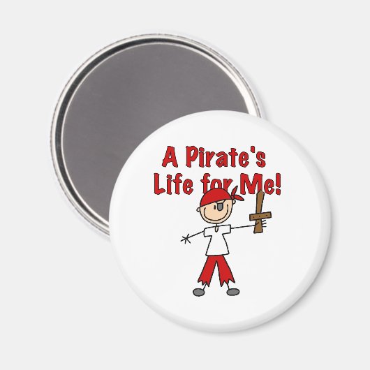 Pirate's Life for Me Magneet (Voorkant / Achterkant)