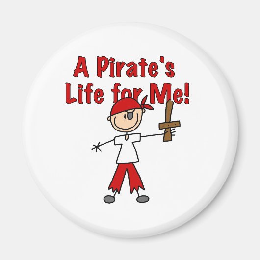 Pirate's Life for Me Magneet (Voorkant)