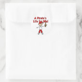 Pirate's Life for Me Tshirts en geschenken Ronde Sticker (Tas)