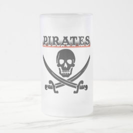 Pirates Matglazen Bierpul Matglas Bierpul