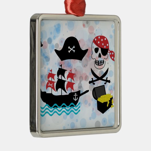 Pirates Metalen Ornament (Rechts)