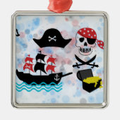 Pirates Metalen Ornament (Voorkant)