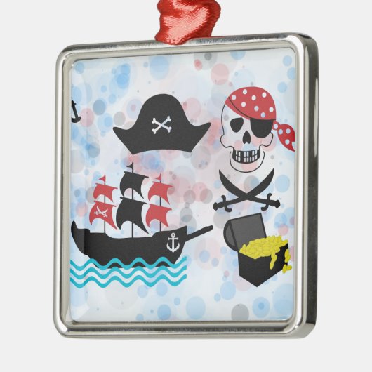 Pirates Metalen Ornament (Links)