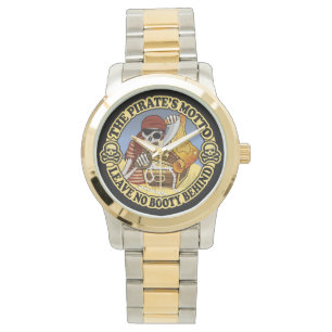 Pirate's Motto Horloge