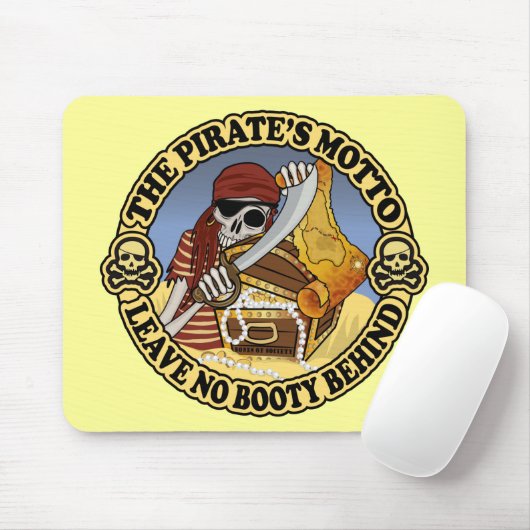 Pirate's Motto Muismat (Met muis)