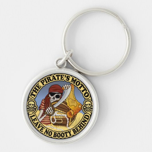 Pirate's Motto Sleutelhanger (Voorkant)