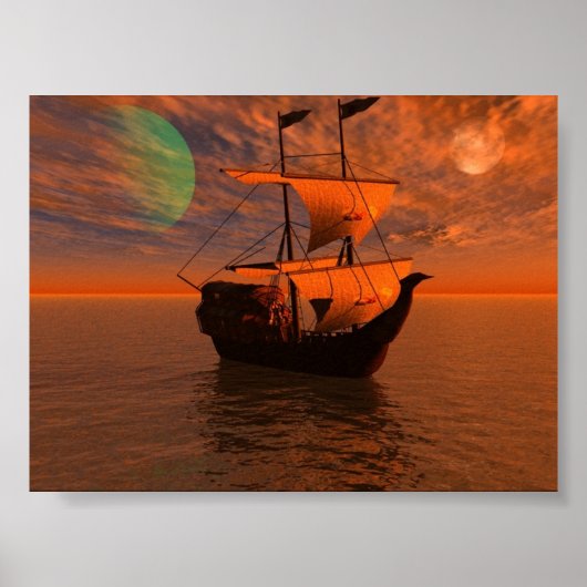 Pirates Night Poster (Voorkant)