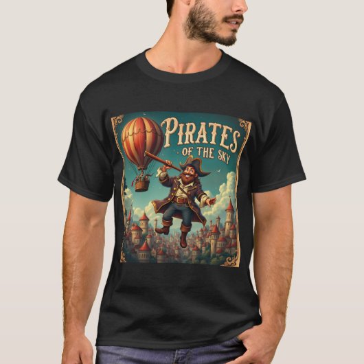 Pirates of the Sky: een avontuur T-shirt (Voorkant)
