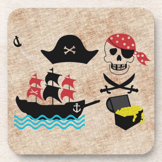 Pirates Onderzetter (Voorkant)