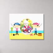 Pirates Photo Schattige Boy [24x18 inch] Canvas (Voorkant)