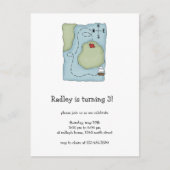 Pirates Pirate Map Briefkaart (Voorkant)