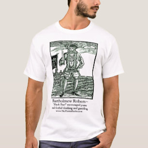 Pirate's Realm- Black Bart T-shirt