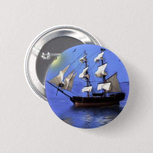 Pirates Ronde Button 5,7 Cm (Voorkant /achterkant)