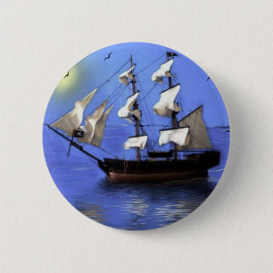 Pirates Ronde Button 5,7 Cm