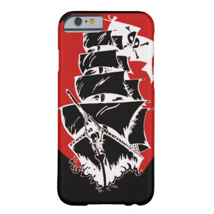 Pirates Ship and Flag iPhone 6/6s hoesje