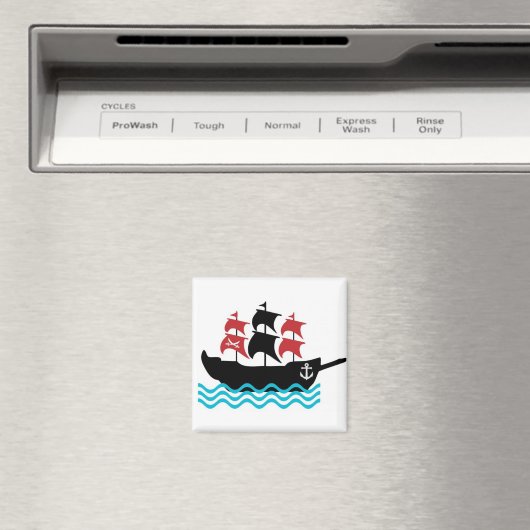 Pirates Ship Magnet (Insitu (Vaatwasser))