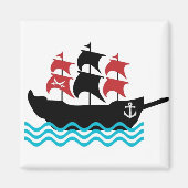 Pirates Ship Magnet (Voorkant)