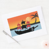 Pirates Ship Sticker (Envelop)
