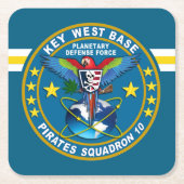 Pirates Squadron Kartonnen Onderzetters (Voorkant)