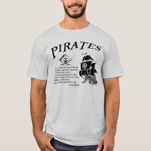 Pirates T-shirt (Voorkant)