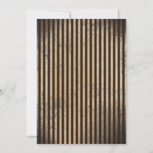 Pirates themed verjaardagsfeestuitnodiging kaart (Achterkant)