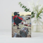 Pirate's Treasure Briefkaart (Staand voorkant)