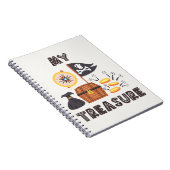 Pirate's Treasure Chest Notitieboek (Rechterzijde)