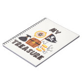 Pirate's Treasure Chest Notitieboek (Linkerzijde)