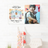 Pirates Treasure Hunt Kaart Verjaardag Welkomstbor Spandoek (Insitu)