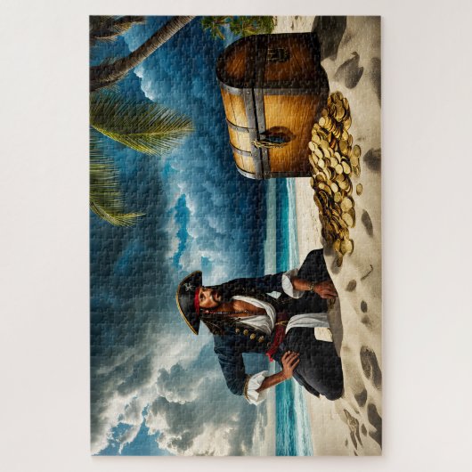 Pirate's Treasure Legpuzzel (Verticaal)