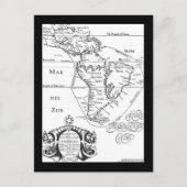 Pirates Treasure Map Briefkaart (Voorkant)