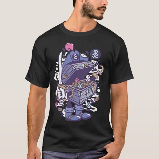 Pirate's treasure t-shirt (Voorkant)