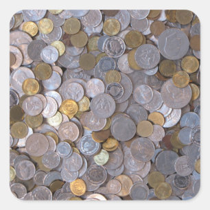 Pirates Treasure Vierkante Sticker