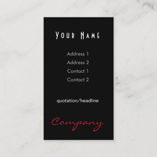 Pirates Visitekaartje (Voorkant)