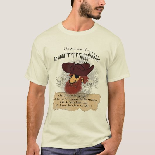 Pirate's Woe T-shirt (Voorkant)