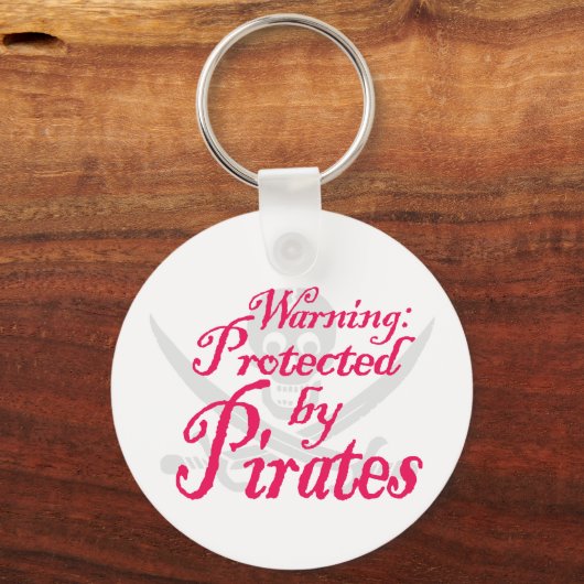 PirateWarning,Sleutelhanger Sleutelhanger (Voorkant)