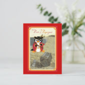 Piratez of Penguinzance Briefkaart (Staand voorkant)