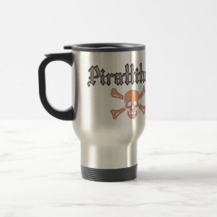 Pirattitude Right-Handed Travel Mug Reisbeker
