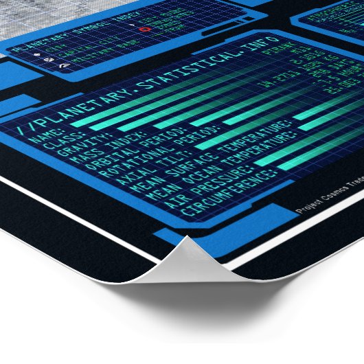 Pirawk Planet Atlas Poster (Hoek)