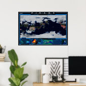 Pirawk Planet Atlas Poster (Thuiskantoor)