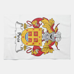 Pires Family Crest Theedoek