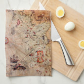 piri reis antieke kaart geschiedenis mysterie Ant Theedoek (Quarter Fold)