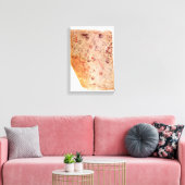 Piri Reis Oude Wereldkaart op Canvas Wrap (Insitu (Woonkamer))